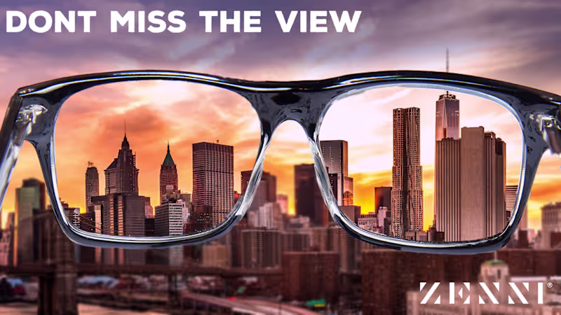 Cover image for Eyeglasses ad #3