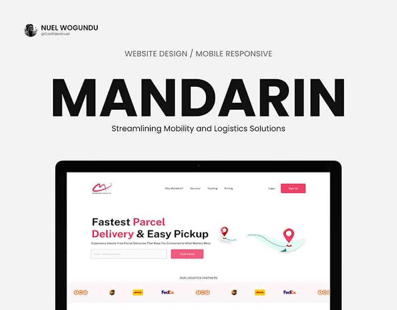 Cover image for Mandarin - An advanced logistics company