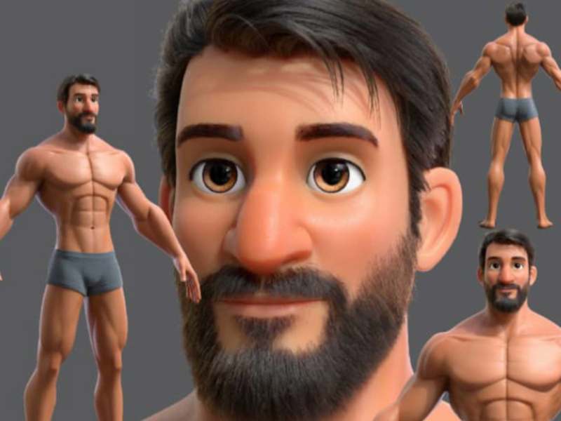 Cover image for Create 3d character modeling for 3d character animation 