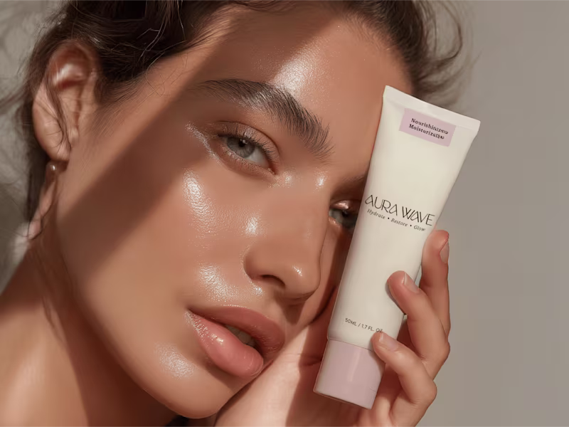 Cover image for Aura Wave | Skincare Branding & Packaging
