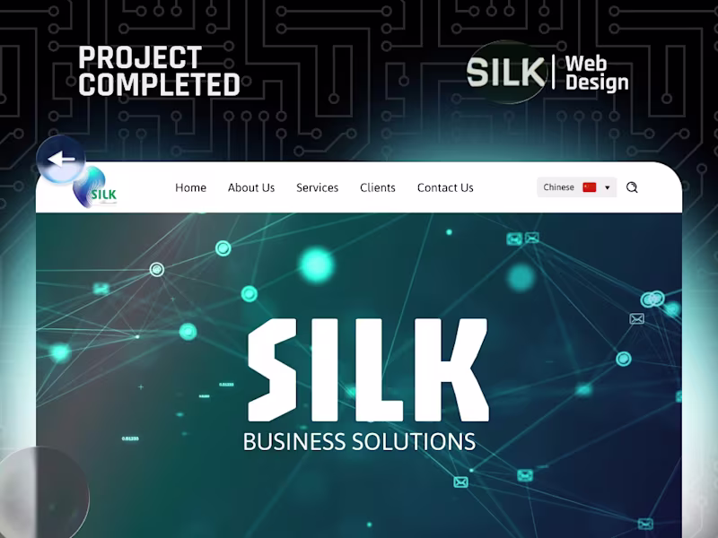 Cover image for Corporate Web Design Pitch for