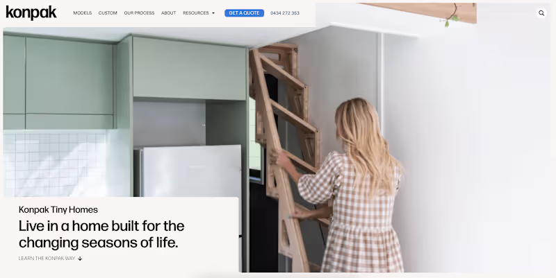 Cover image for Konpak Tiny Homes