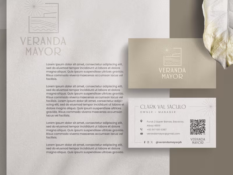 Cover image for Veranda Mayor Local Resort & Hotel Logo & Branding Project