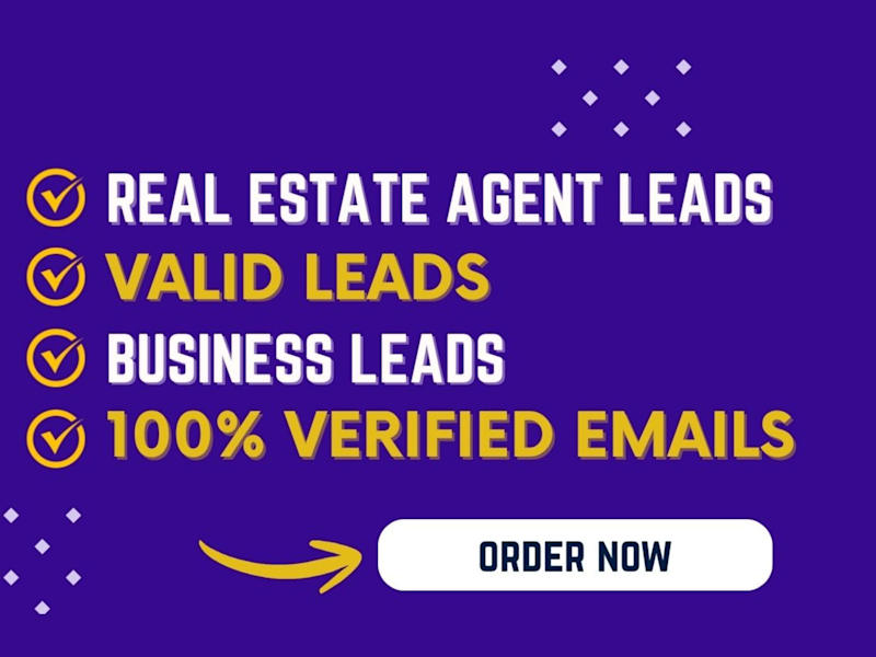 Cover image for I will generate USA based Real Estate leads