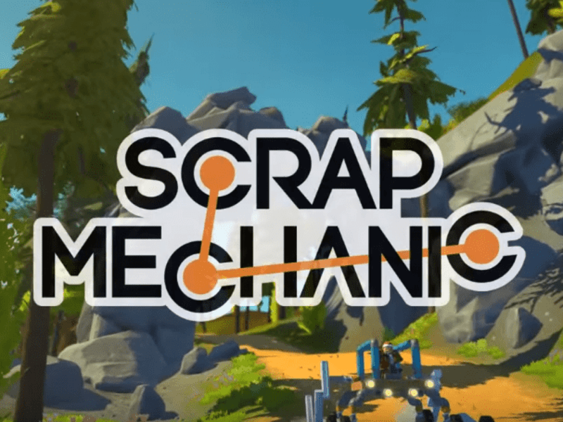 Cover image for Scrap Mechanic - think, build, play the future in early access