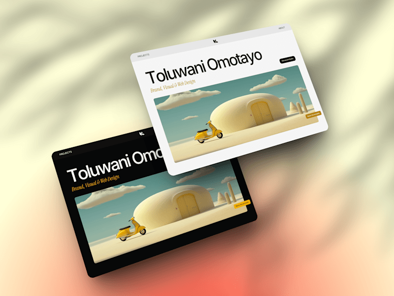 Cover image for Custom Framer Website – Responsive Design with Light/Dark Theme