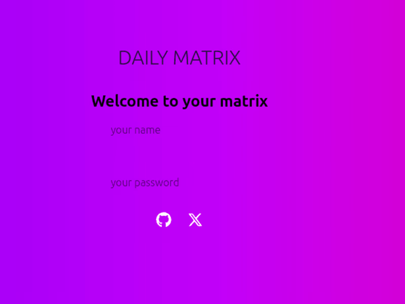 Cover image for My Matrix
