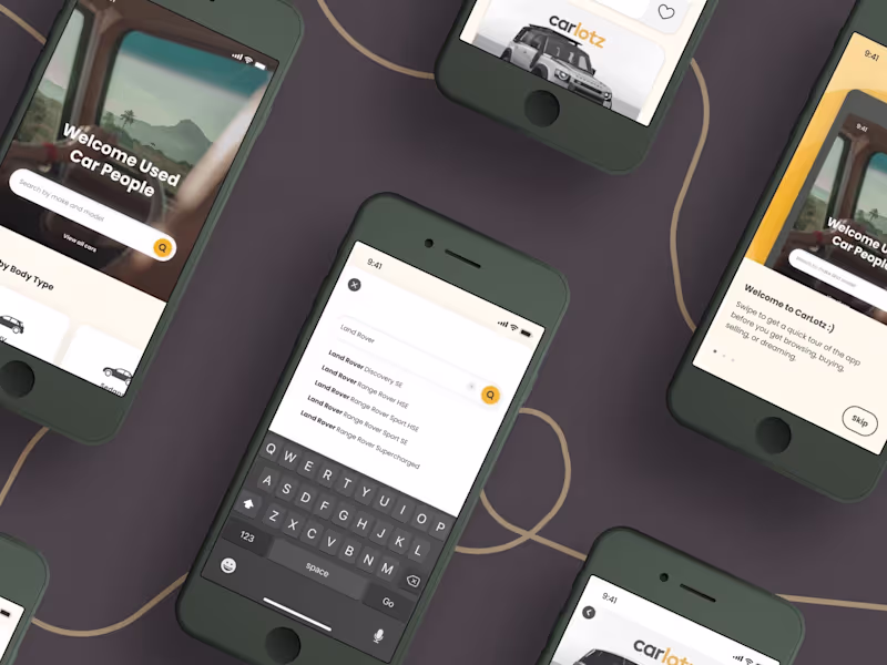 Cover image for Product Designer for Tech-Forward Used Car Company