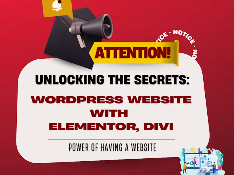 Cover image for Design a responsive wordpress website