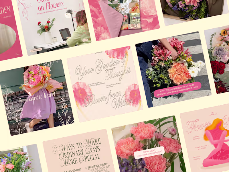 Cover image for The Love Garden | Content Strategy & Social Media Management