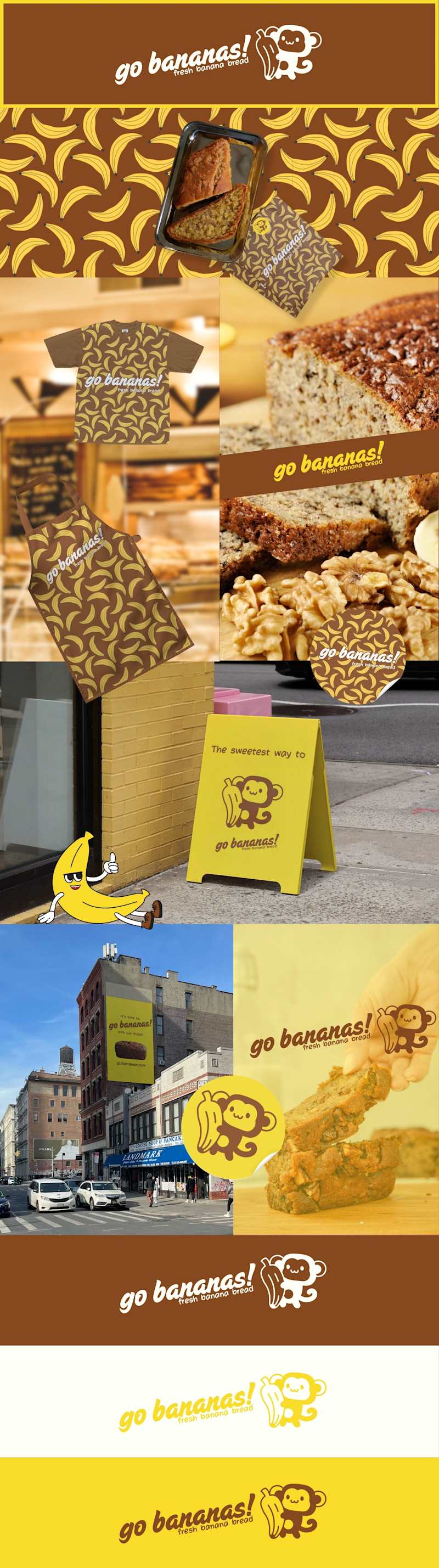 Cover image for Go Bananas! Banana bread