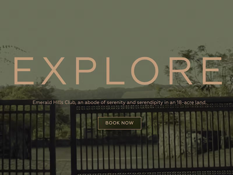 Cover image for Website content for a boutique club.