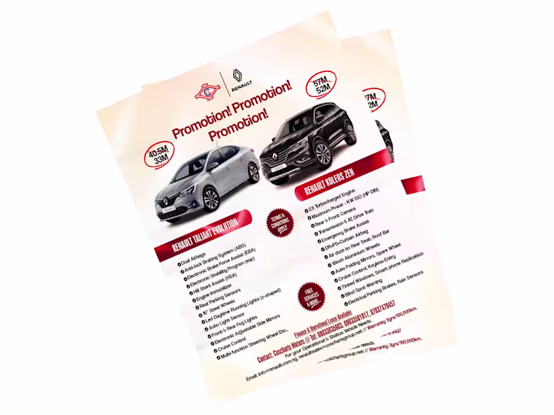 Cover image for High-Impact Marketing Flyer & Poster Design