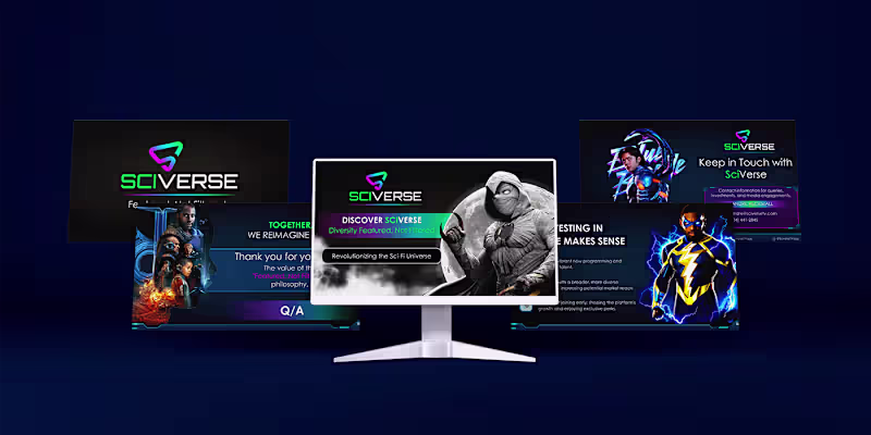 Cover image for Sciverse Pitch Deck Design