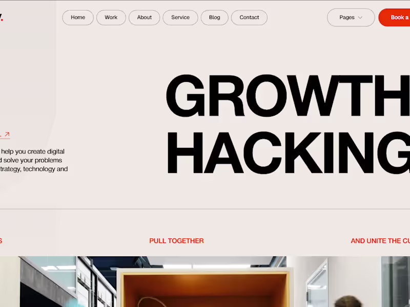 Cover image for mitchy Webflow Template