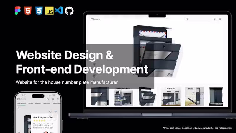 Cover image for Website design and development