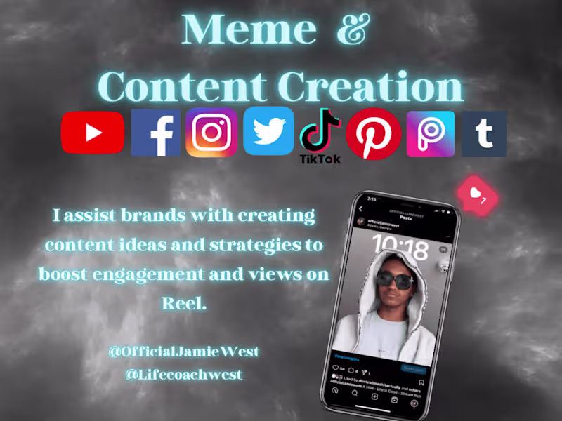 Cover image for Reel & Content Creation📲