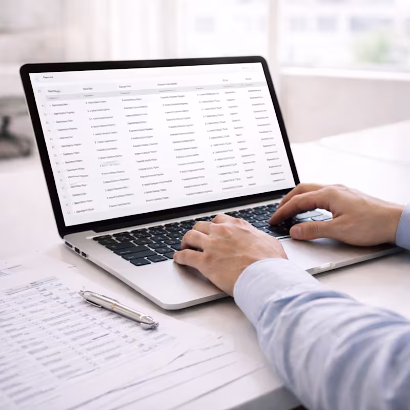 Cover image for Processing structured data entry and
