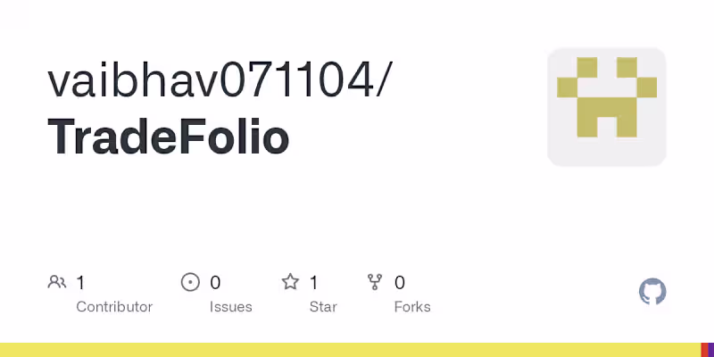 Cover image for TradeFolio