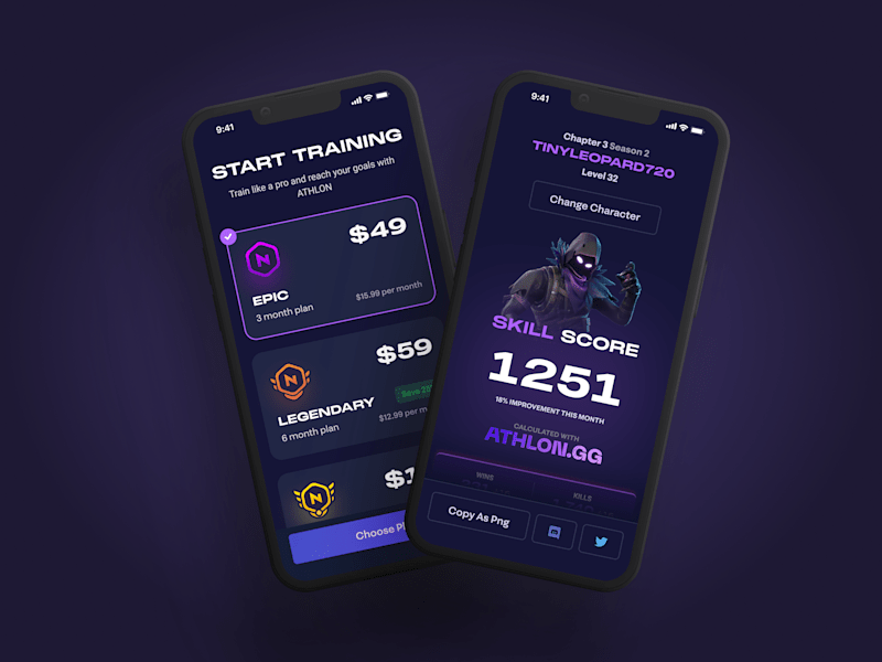 Cover image for 🎮 Training Platform for Fortnite Players UX/UI Design