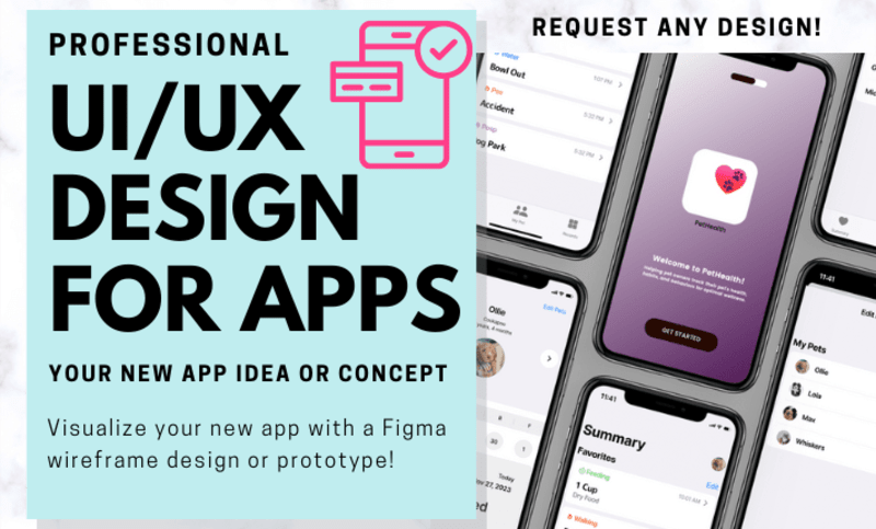 Cover image for UI/UX Design & App Design