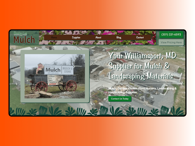 Cover image for Wix Studio Custom Site Design for Landscape Supply Company
