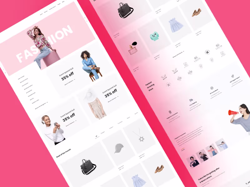 Cover image for Fashion Ecommerce Website