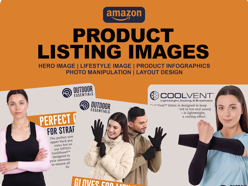Cover image for Outdoor Essentials | Product Listing Images