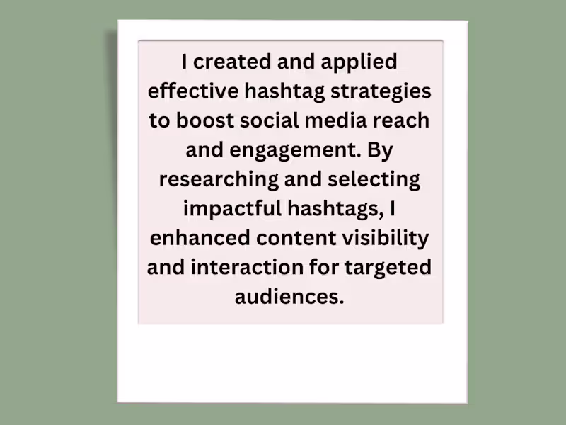 Cover image for Hashtag Strategy