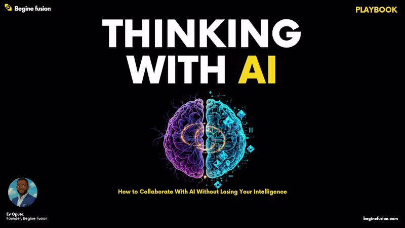 Cover image for Are You Using AI... Or Is AI Using You? The uncomfortable tr...