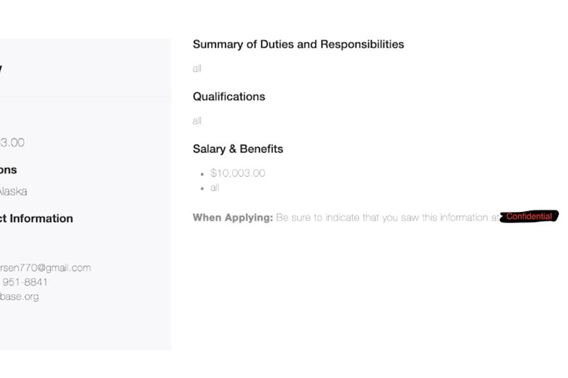 Cover image for Job board for a client's website