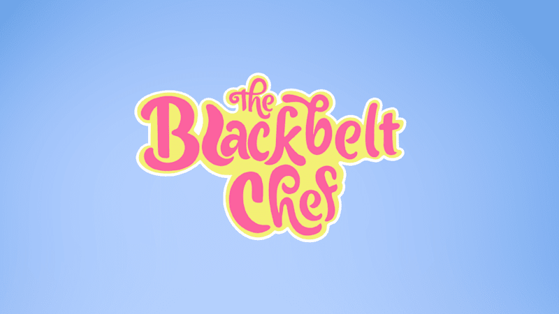 Cover image for The Blackbelt Chef Logo Design