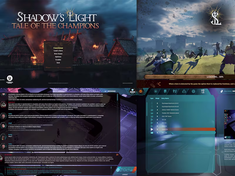 Cover image for Engaging Video Game UX-UI Design (PC, Console, Mobile)