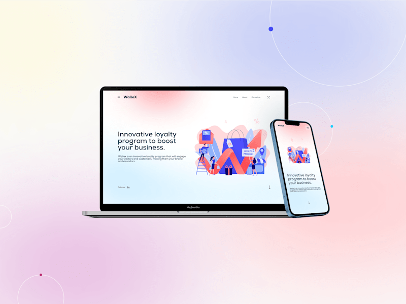 Cover image for Wallex - Website UI 🖥️