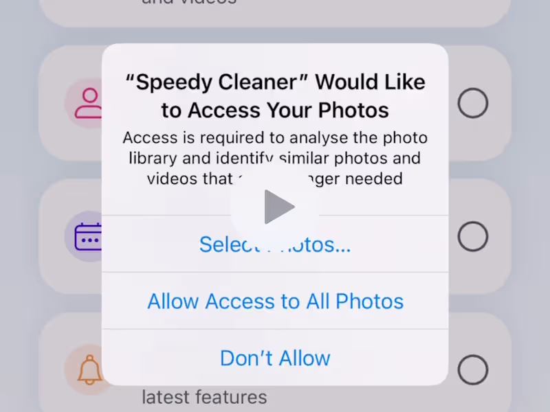 Cover image for Speedy Cleaner App