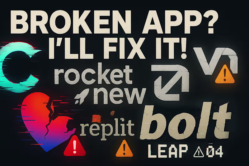 Cover image for Fix Broken Vibe Coding Web App - Expert Debugging & Performance 