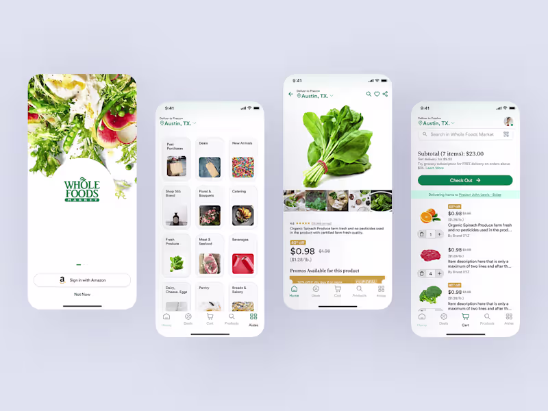 Cover image for Whole Foods Native App