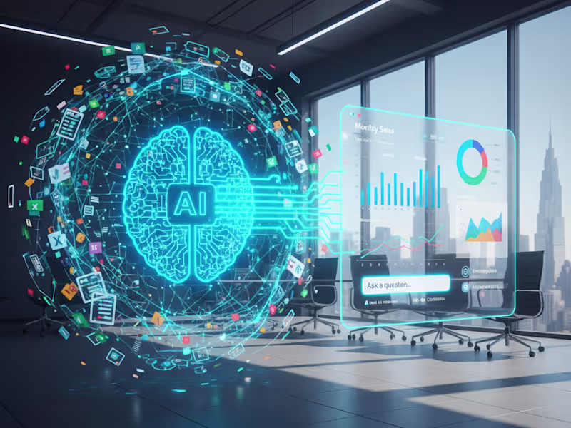 Cover image for Custom AI-Powered Data Analysis Dashboard