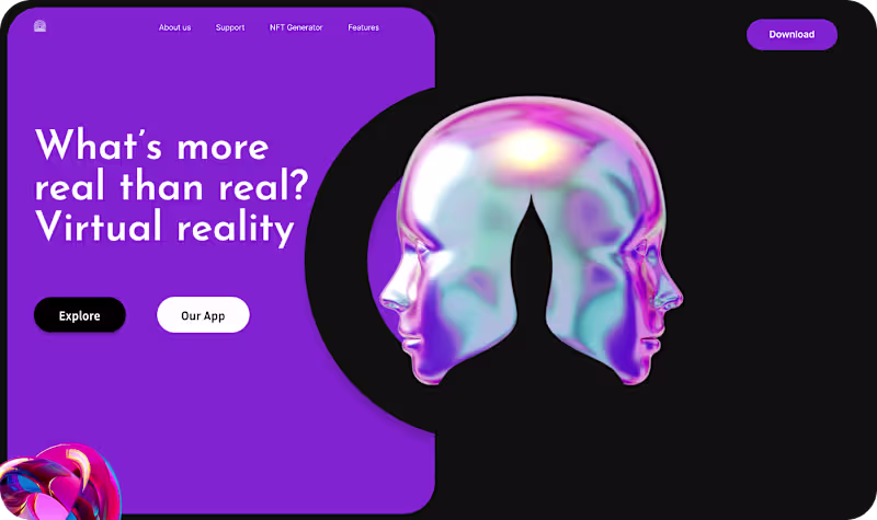 Cover image for NFT Website Design :: Behance