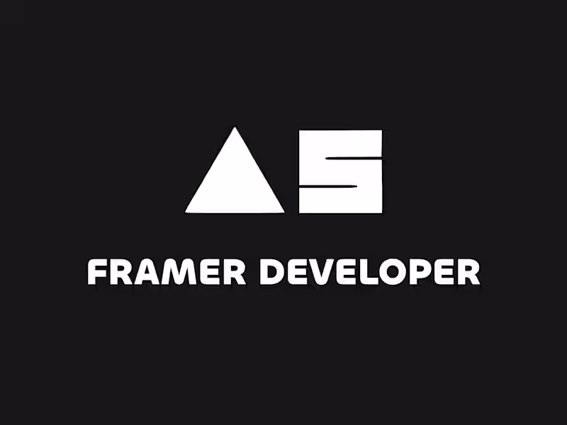 Cover image for Framer development