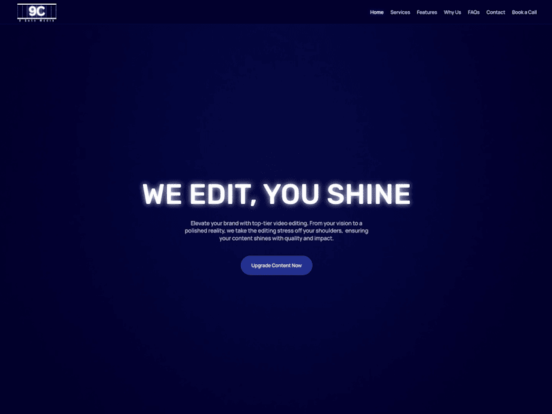 Cover image for 9Cuts Media | Wix Studio ReDesign (loading..)