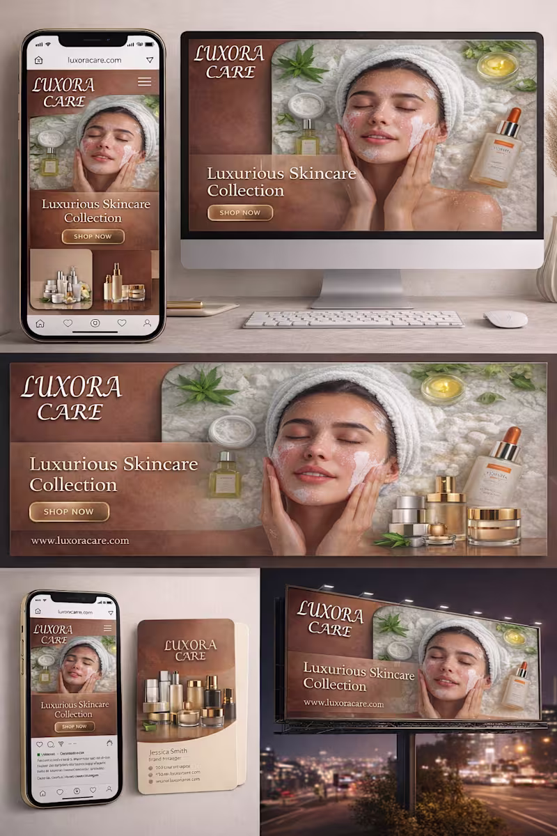 Cover image for Luxury Brand Mockups & Marketing Visual Design 