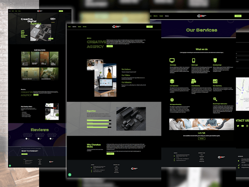 Cover image for Digital Marketing Website