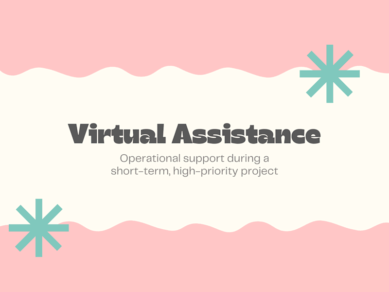 Cover image for Virtual Assistance Services