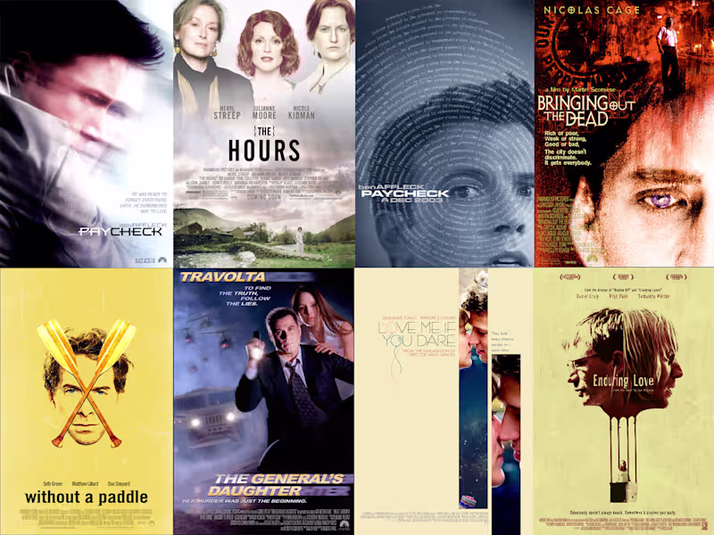 Cover image for Various Film Posters / Key Art for Paramount Pictures
