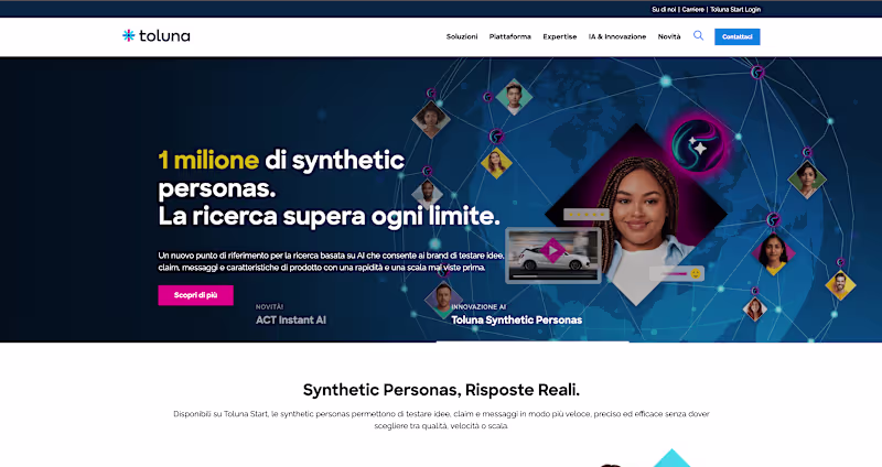 Cover image for Multilingual Website Launch – Toluna