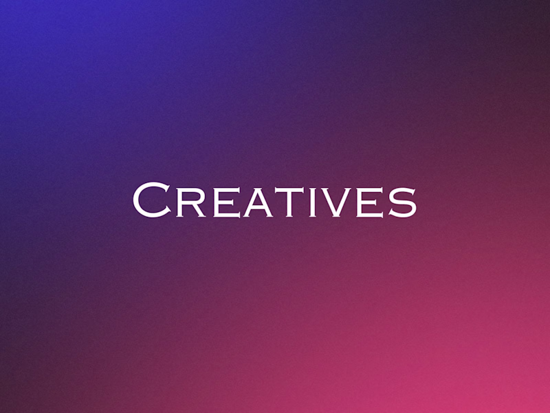 Cover image for Creatives