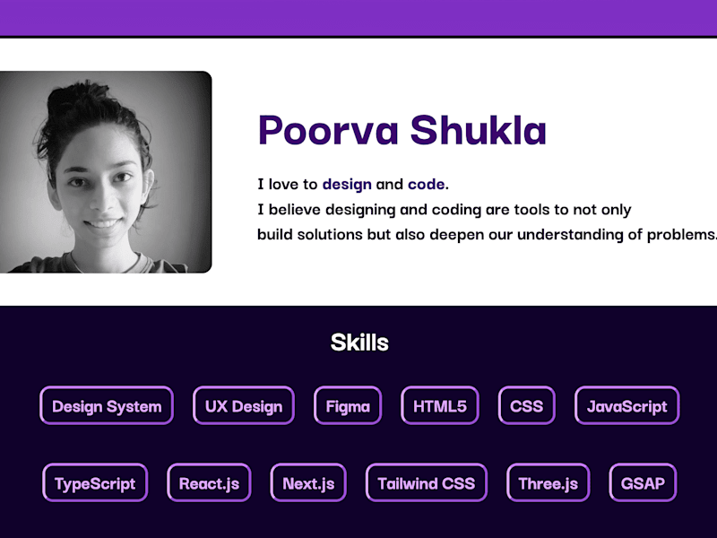 Cover image for Portfolio website