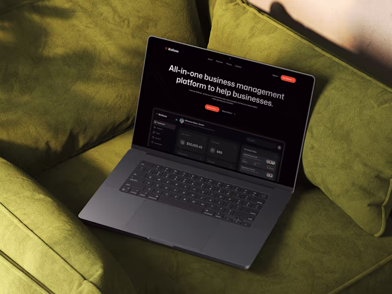 Cover image for Bizease - Figma Design & Framer Web Dev 