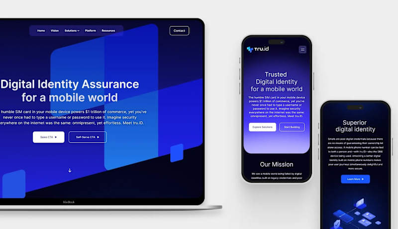 Cover image for tru.id - Website design & development